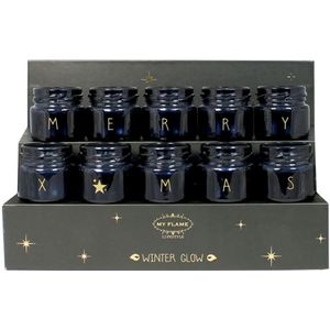Sojakaarsen - Merry X-Mas - Zwart in luxe giftbox - Geur: Winter Glow
