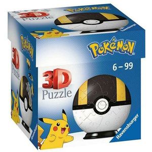 Ravensburger 3D Puzzel - Pokemon Ultra Ball - 54 Stukjes - Geschikt voor alle leeftijden