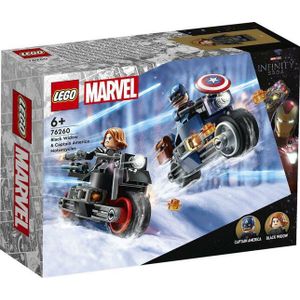 LEGO Marvel Avengers Black Widow & Captain America motoren 76260