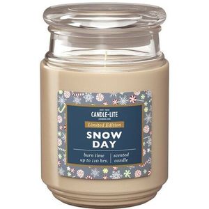 Large jar Snow Day - 510gr - Candle-lite