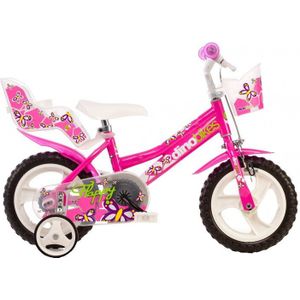 Dino Happy 12 Inch 21 cm Meisjes Doortrapper Roze