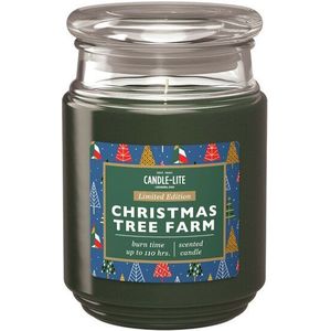 Large jar Christmas Tree Farm - 510gr - Candle-lite