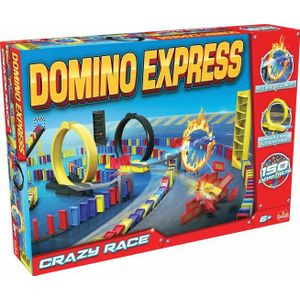 Domino Express Crazy Race - Spannende stunts en vliegende auto's!