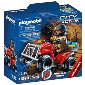 PLAYMOBIL City Action Brandweer - Speed Quad - 71090