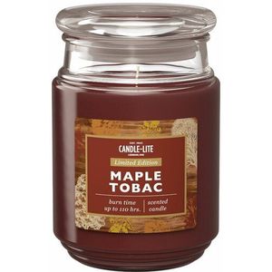 Large jar Maple Tobac - 510gr - Candle-lite