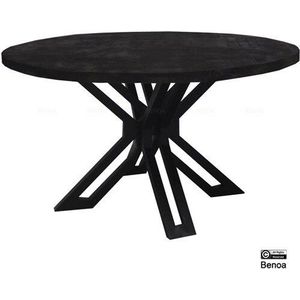 Koffie Tafel Yana Zwart rond 60cm