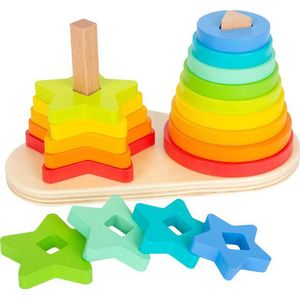 Small Foot - Rainbow Shape-Fitting Game