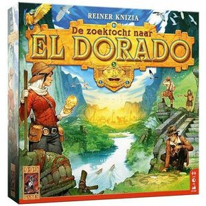 De Zoektocht naar El Dorado - Bordspel | Race door de jungle naar de mysterieuze stad van goud | Geschikt voor 2-4 spelers | Vanaf 10 jaar