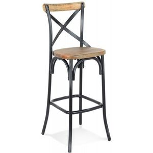 Alterego - Cottage - Barkruk - Bruin - Hout - Hoogte 75 cm