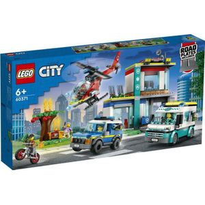 LEGO City Hoofdkwartier van hulpdienstvoertuigen Set - 60371