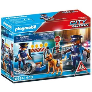 Playmobil City Action politiewegversperring