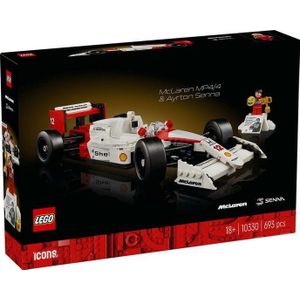 Lego Icons McLaren MP4/4 en Ayrton Senna