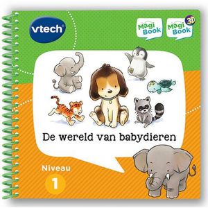 VTech MagiBook Activiteitenboek - De Wereld van Babydieren - Educatief Speelgoed - Niveau 1
