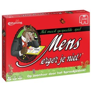 Jumbo - Mens Erger Je Niet - Bordspel - Efteling - 2-4 Spelers - Leeftijd 6-12 Jaar