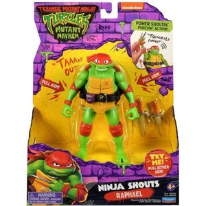 Teenage Mutant Ninja Turtles Ninja Shouts Speelfiguur - Raphael