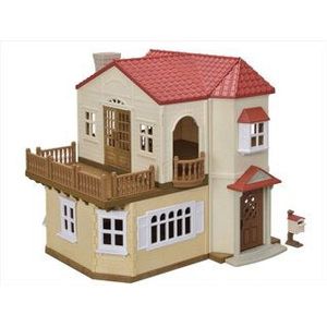 Sylvanian Families - Groot Poppenhuis met Geheime Speelkamer - Licht