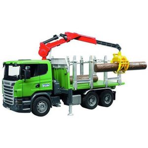 Bruder - Timber Truck With Loading Crane (3524)