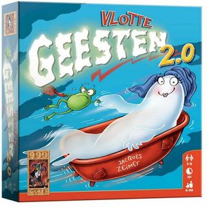 999 Games Vlotte Geesten 2.0 - Bliksemsnel reactiespel voor 2-8 spelers, vanaf 6 jaar