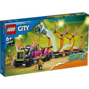 LEGO City Stuntz Stunttruck & Ring Of Fire-uitdaging Set - 60357