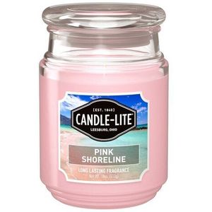 Large jar Pink Shoreline - 510gr - Candle-lite
