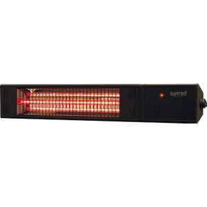 <p>De hoogwaardige Fortuna patioheater van Sunred is een krachtige wandverwarming die een intens gevoel van warmte biedt. Een laagje roségoud zorgt voor extra reflectie van het verwarmingselement. De 1.500 W aan warmte voelt zo nog intenser.</p>
<p>Het supersnelle en hoogwaardige Royal Diamond verwarmingselement zorgt ervoor dat je zodra de verwarming aanstaat binnen enkele seconden kunt genieten van maximale warmte-uitvoer. Met de afstandsbediening kan je eenvoudig de gewenste stand (500/1.000/1.500 watt) kiezen. Bovendien verwarmen de korte golven het lichaam zonder de omringende lucht te verwarmen. Er is dus geen onnodig warmteverlies.</p>
<p>Deze heater verwarmt een oppervlakte van ongeveer 16-20 m². Low glare-elementen zijn kortegolfelementen die de lichtuitvoer tot 80% verminderen. Elke Fortuna buitenverwarmer is voorzien van een dergelijk zuinig element met minimale lichtsterkte. De levering bevat ook een muurbeugel, zodat de Fortuna eenvoudig te monteren is.</p>
<p>Je hebt het nooit meer koud met een Fortuna aan de muur in je tuin of op je veranda!</p>
<ul>
  <li>Kleur: zwart</li>
  <li>Materiaal: aluminium, koper, glas, ijzer, kunststof, roestvrij staal en staal</li>
  <li>Afmetingen: 53 x 12,7 x 8 cm (L x B x H)</li>
  <li>Vermogen: 1.500 W</li>
  <li>Voeding: 220 - 240 V~</li>
  <li>Warmte-instellingen: 500 / 1.000 / 1.500 W</li>
  <li>Levensduur verwarmingselement: maximaal 8.000 uur</li>
  <li>Verwarmingstechnologie: Rose Gold (halogeen verwarmingselement met een laagje goud)</li>
  <li>Verwarmingsbereik: 16 - 20 m²</li>
  <li>Aan/uit-schakelaar: afstandsbediening en knop</li>
  <li>Vereiste batterij: CR2025 voor afstandsbediening (niet inbegrepen)</li>
  <li>Infrarood extreem korte golf verwarmingselement</li>
  <li>Sterke warmteafgifte</li>
  <li>Laag verblindingselement</li>
  <li>Oranje licht</li>
  <li>IP-beschermingsklasse: IP55</li>
  <li>Lengte kabel: 1,8 m</li>
  <li>Gewicht: 1,3 kg</li>
</ul>
<p>Levering bevat: 1 x muurbeugel, 1 x afstandsbediening</p>