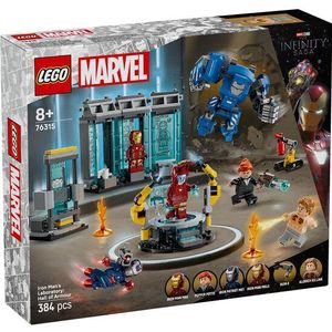 LEGO Super Heroes Marvel Iron Mans laboratorium: harnasruimte