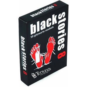 Black Stories 8 - Gezelschapsspel met 50 macabere en morbide raadsels voor 2-15 spelers, ideaal voor 4-7 spelers, leeftijd 12+, Nederlands