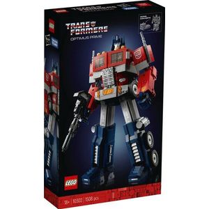 LEGO Icons Optimus Prime Transformers 2-in-1 Modelbouw Set voor Volwassenen - 10302