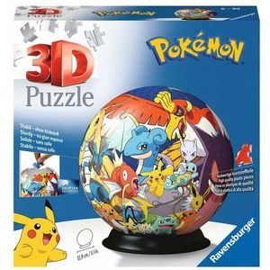 Pokémon Bal - 3D Puzzel (72 stukjes)