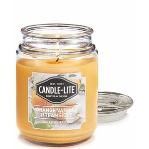 Large jar Orange Vanilla Dreamsicle - 510gr - Candle-lite