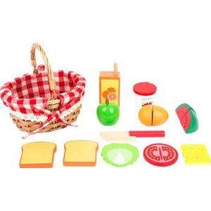 Small Foot - Picnic Basket With Cuttable Fruits
