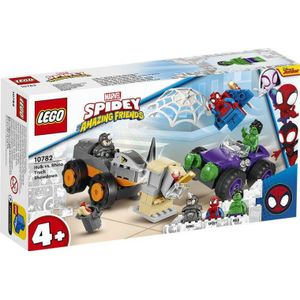 LEGO Super Heroes Hulk vs. Rhino truck duel