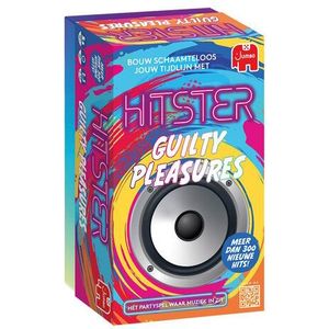 Jumbo Hitster Guilty Pleasures - Partygame voor volwassenen | 2-10 spelers | Vanaf 16 jaar