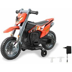 Accuvoertuig Motor Power Bike Oranje 6V