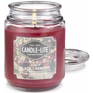 Large jar Juicy Black Cherries - 510gr - Candle-lite
