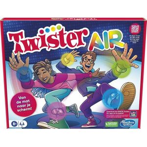 Twister Air - Het spannende augmented reality-spel via de app | Voor 1+ spelers | Inclusief 8 kleurrijke banden