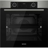 Wiggo WO-BFA610(X) - Inbouw heteluchtoven - Rvs