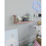 Gorillz Monkey - Kinderkamer - Accessoires - Boekenplank - Roze