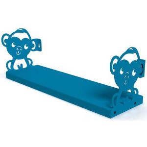 Gorillz Monkey - Kinderkamer - Accessoires - Boekenplank - Blauw