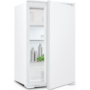 Wiggo WFR-BTT88E(W) - Inbouw koelkast - Vriesvak - Nis 88 cm - 118 liter - 3 plateaus - Sleepdeur - Wit