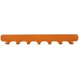 Gorillz Rounded Seven - Wandkapstok - 67 x 6 x 7,8 mm - Oranje