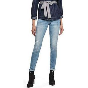 G-Star Raw 3301 Skinny jeans met hoge taille voor dames, blauw (Lt Indigo Aged D05175-8968-8436), 26W/30L