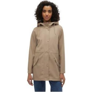 VERO MODA Vmmalou Coated Jacket Noos korte jas voor dames, silver mink, S