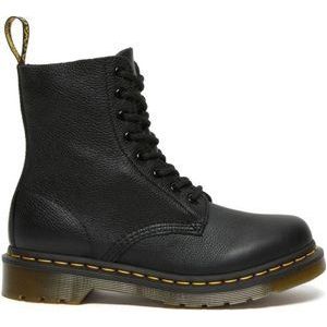 Leren Boots 1460 Pascal Virginia DR. MARTENS. Leer materiaal. Maten 40. Zwart kleur