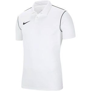 Nike Sportpolo - Maat 140  - Unisex - wit/zwart