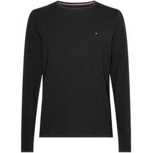 Tommy Hilfiger slim fit longsleeve met logo en borduursels