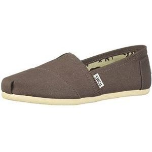 TOMS Alpargata Core Platte slippers voor dames, grijs, 41 EU