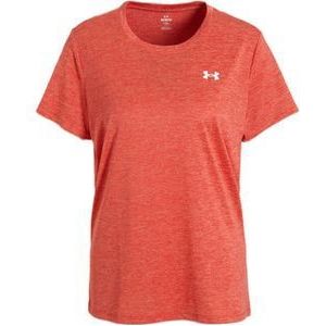 Under Armour sportshirt Tech rood/wit