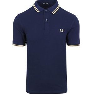 Fred Perry - Polo M3600 Royal Blauw U95 - Slim-fit - Heren Poloshirt Maat S