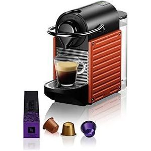 Krups Nespresso XN3045 Pixie koffiecapsulemachine, 1260 watt, watertankcapaciteit 0,7 l, pompdruk 19 bar, compact design, kleur rood